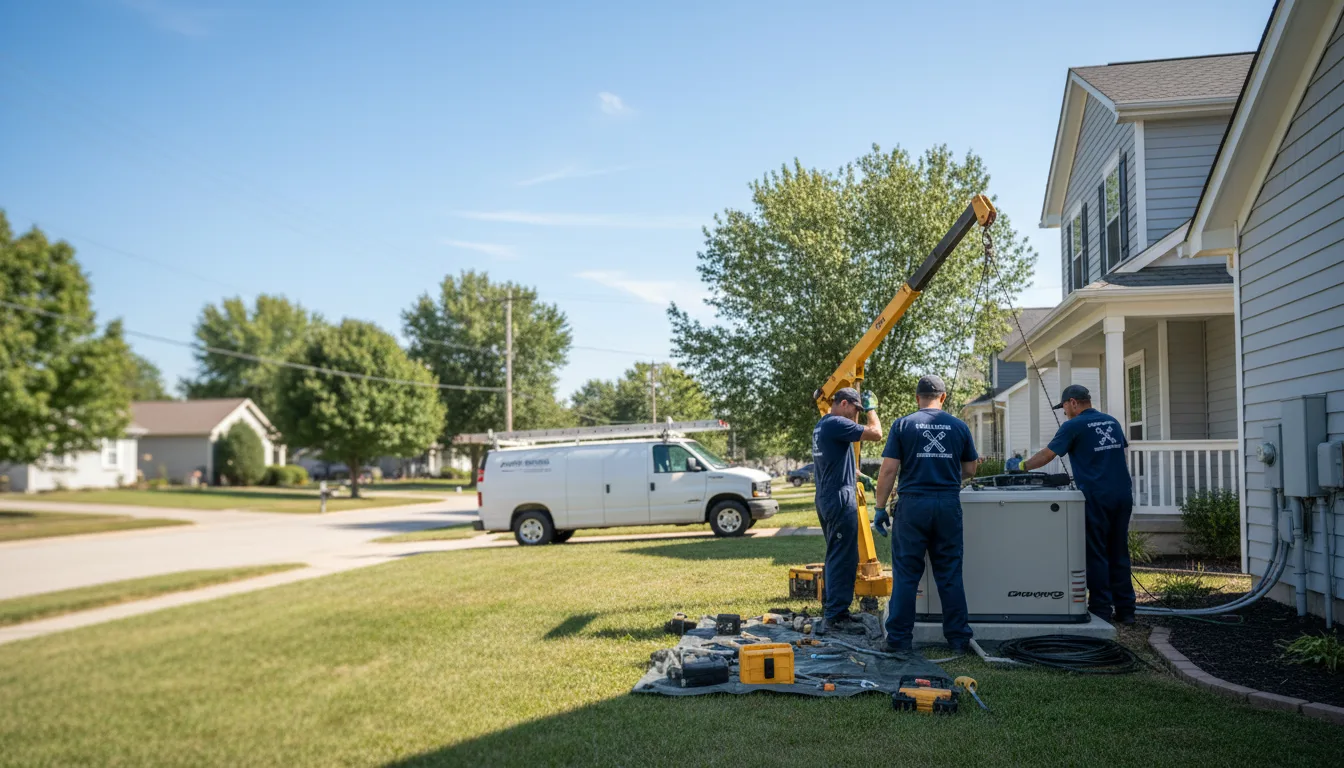Generator Installation in Oakville, IN near me